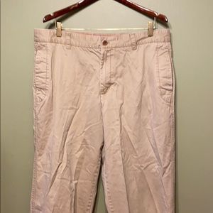 IZOD chino 38/30 cotton light tan pants